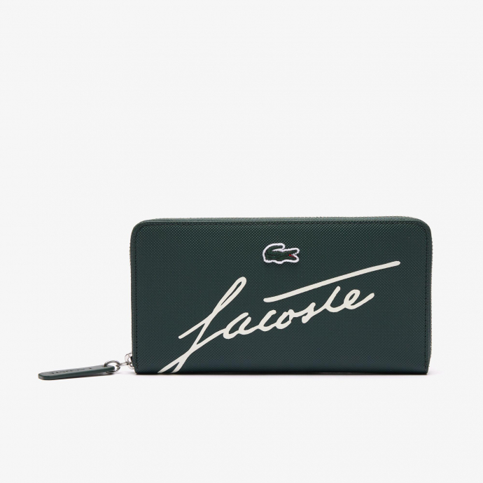 Portefeuille zippé signature L.12.12