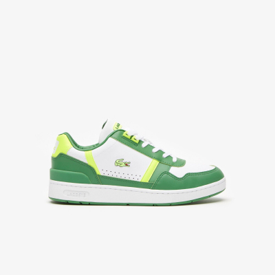 Sneaker T-Clip en cuir color-block