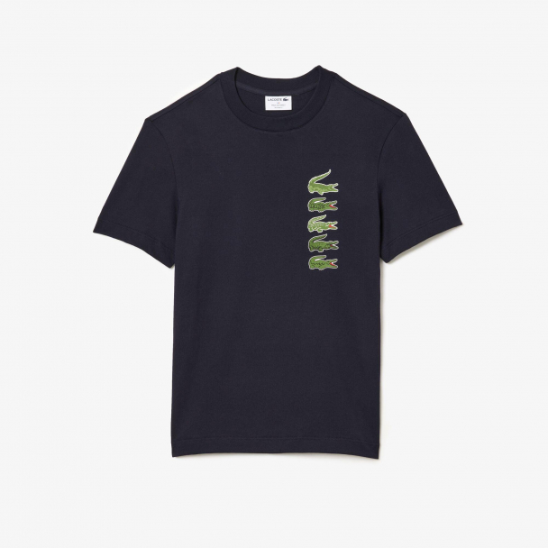 T-shirt regular fit avec crocodiles iconiques